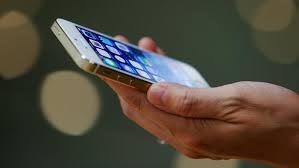 cell phone in hand